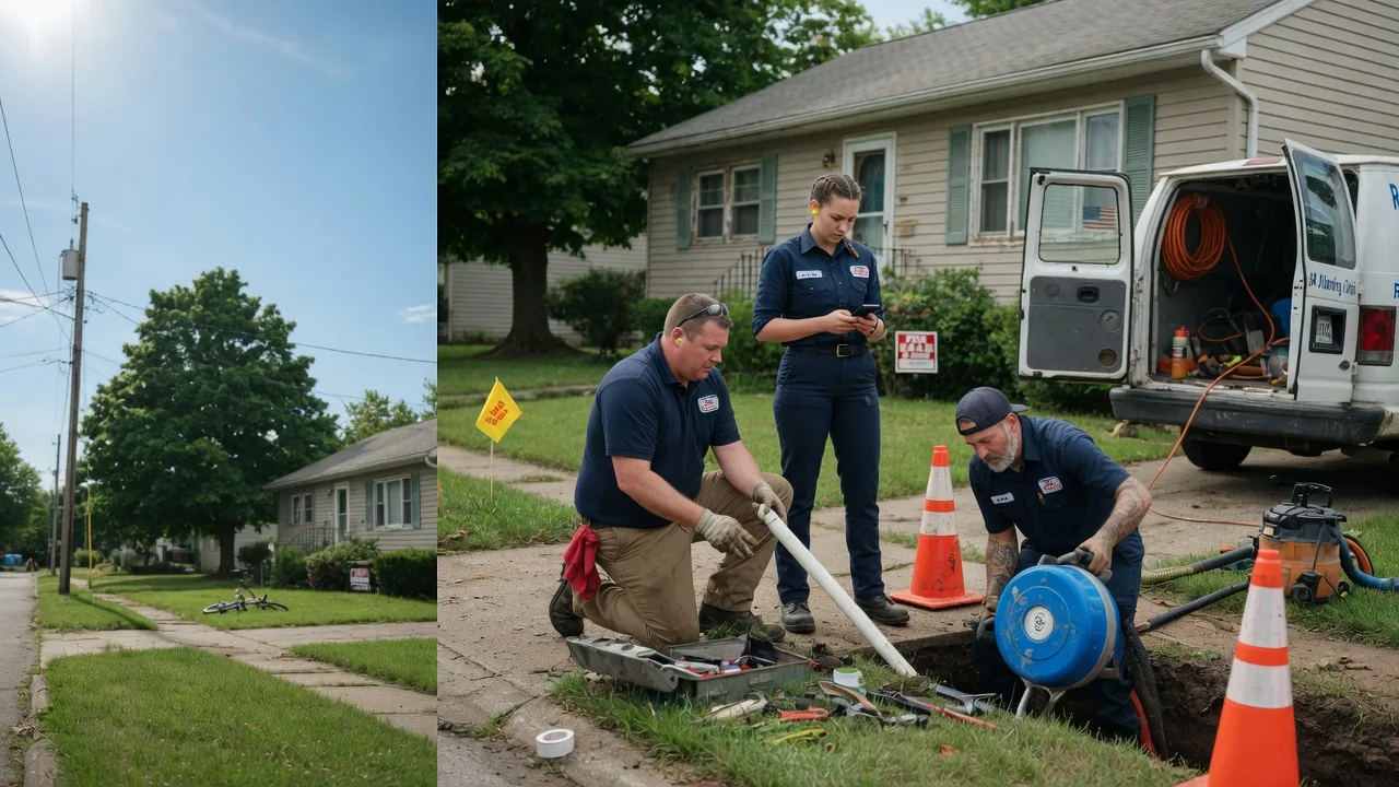 Sewer Line Repair in Sherrard, IL near me